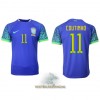 Officiële Voetbalshirt Brazilië Philippe Coutinho 11 Uit WK 2022 - Heren